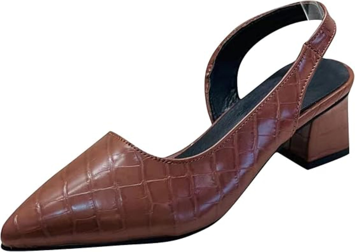 Sandale Croco Simili-cuir