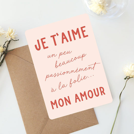 Carte de vœux personnalisée