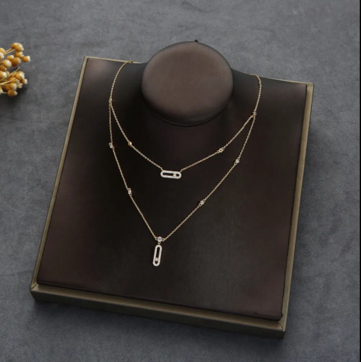 Collier en Acier Inoxydable - Élégance Moderne