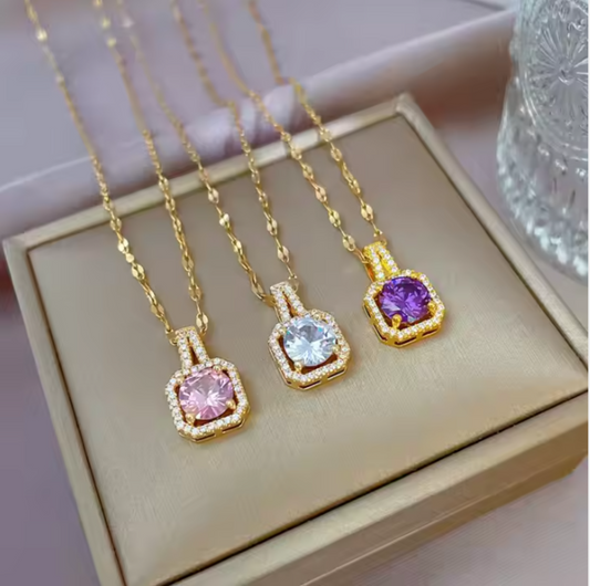 Collier en Acier Inoxydable - Éclat Élégant