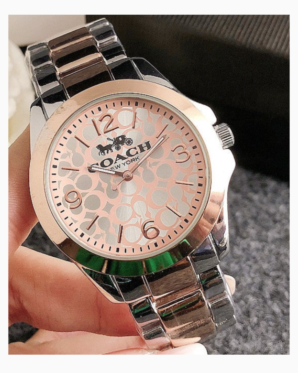 Montre inspirée acier inoxydable