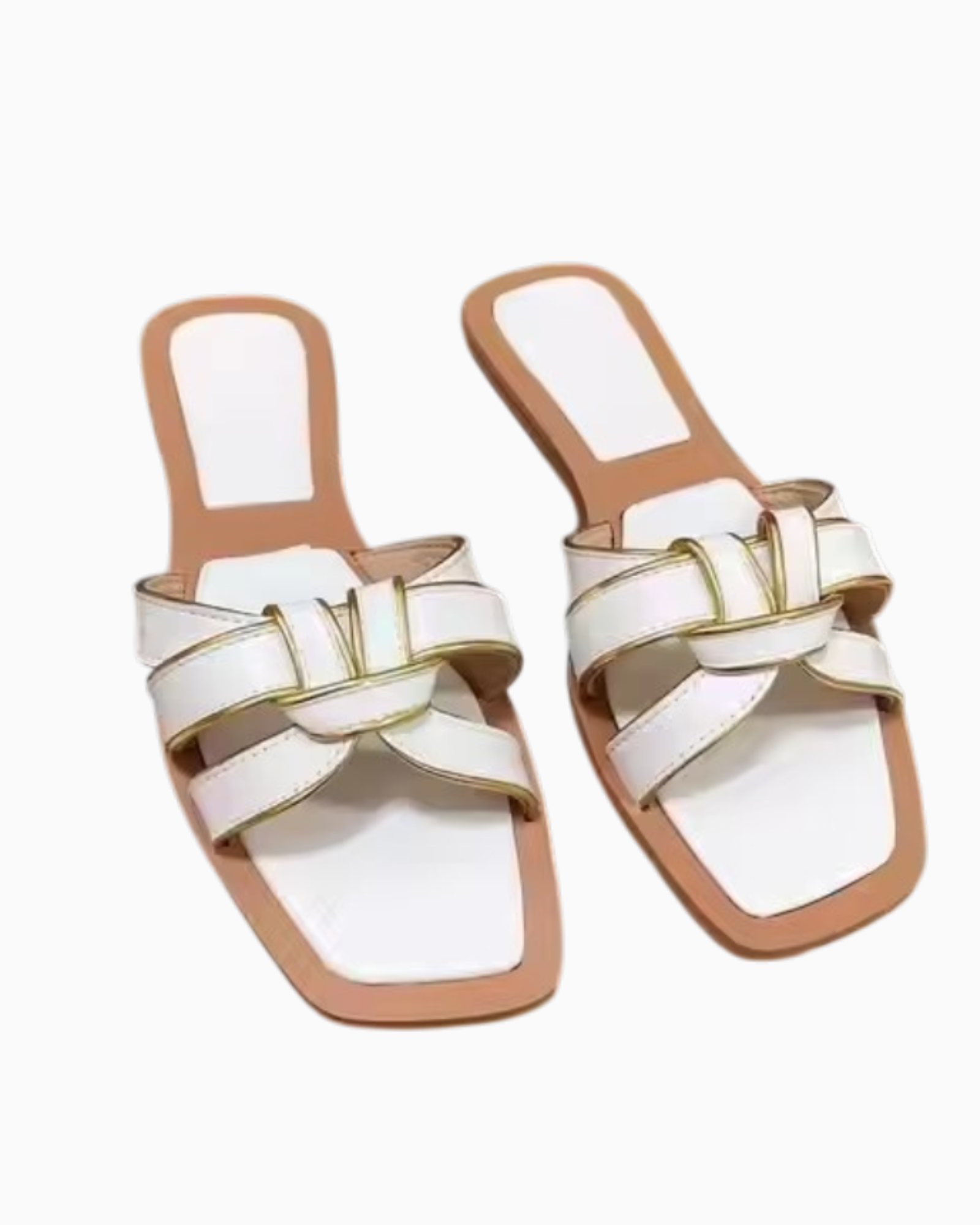 Sandale estivale Croisée